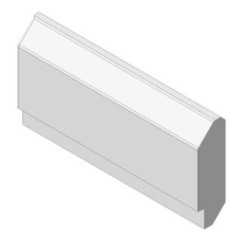 Šamotová deska přední, spodní levá KV DYNAMIC 3G 66.44.01 